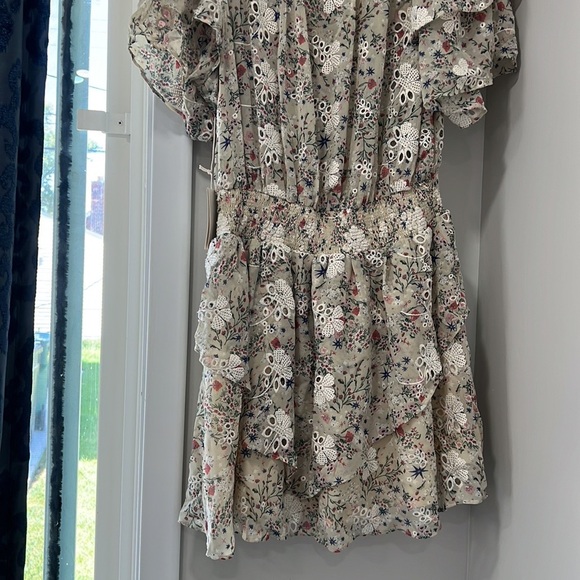Tularosa Blanche Dress in Cream Jasmine floral - Picture 8 of 9